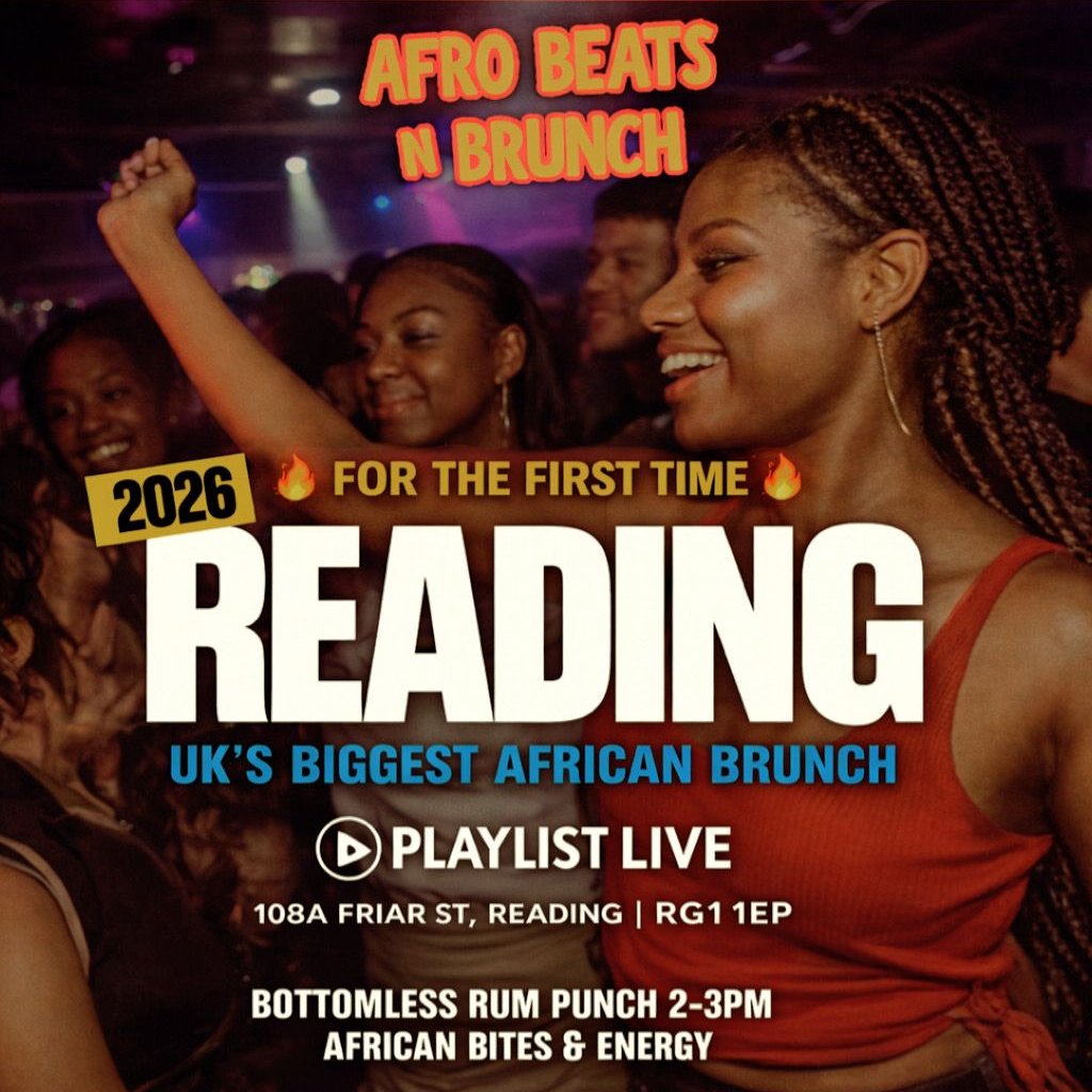 Reading Rave READING 31st May - Afrobeats N Brunch - Joy is coming | Reading · 31 ...