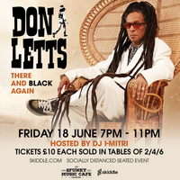 There And Black Again With Don Letts Tour at 2Funky Music Cafe