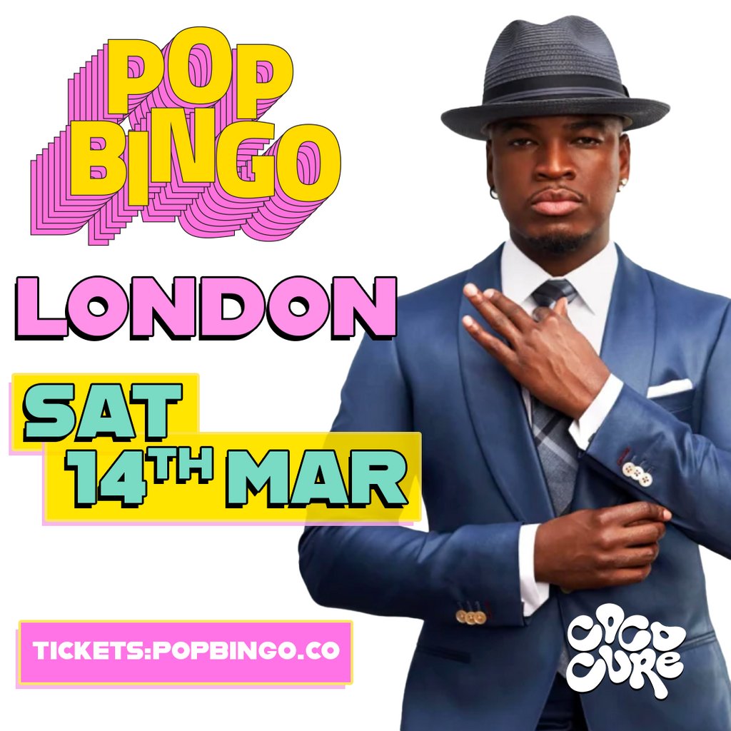POP Bingo Sat 14th March London