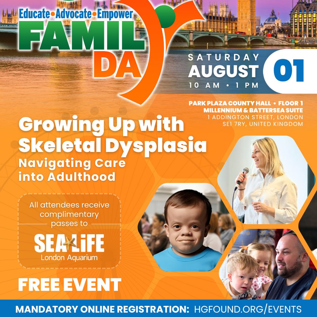 Human Growth Foundation Skeletal Dysplasia Family Day