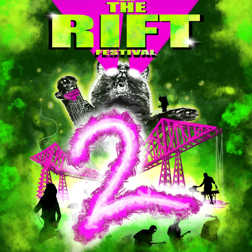 The Rift 2 — gig artwork