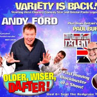Andy Ford: Older, Wiser, Dafter! at Redgrave Theatre