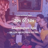 20s & 30s Singles Night @ Hart + Co Leam Spa|Love at First Sign