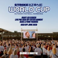 World Cup Fan Zone England v Ghana at Sawmills