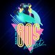 Back to the eighties night Event Title Pic