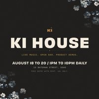 Ki House Live: Music, Drinks & Product Demos at 15 Bateman 