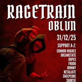 Ragetrain, OBLVN & More @ Audio, Glasgow (NYE 2025)