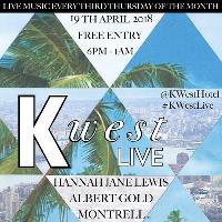 Free Gig: K West Live - 19 April