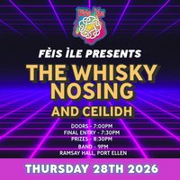 Whisky Nosing and Ceilidh at Ramsay Hall Port Ellen Islay