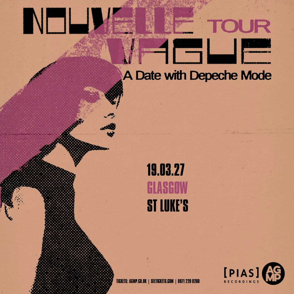 NOUVELLE VAGUE ‘A Date With Depeche Mode' at Saint Luke's, Glasgow