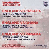 England vs Panama @ Bread and Butter Arch