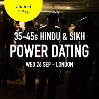 FREE Hindu & Sikh Meet & Mingle Dating, London - 35-45s at The Anthologist