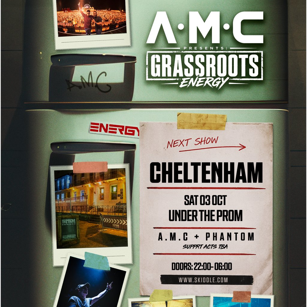 A.M.C Grassroots Energy tour - Bassix Cheltenham at Cheltenham: Under The Prom, Cheltenham
