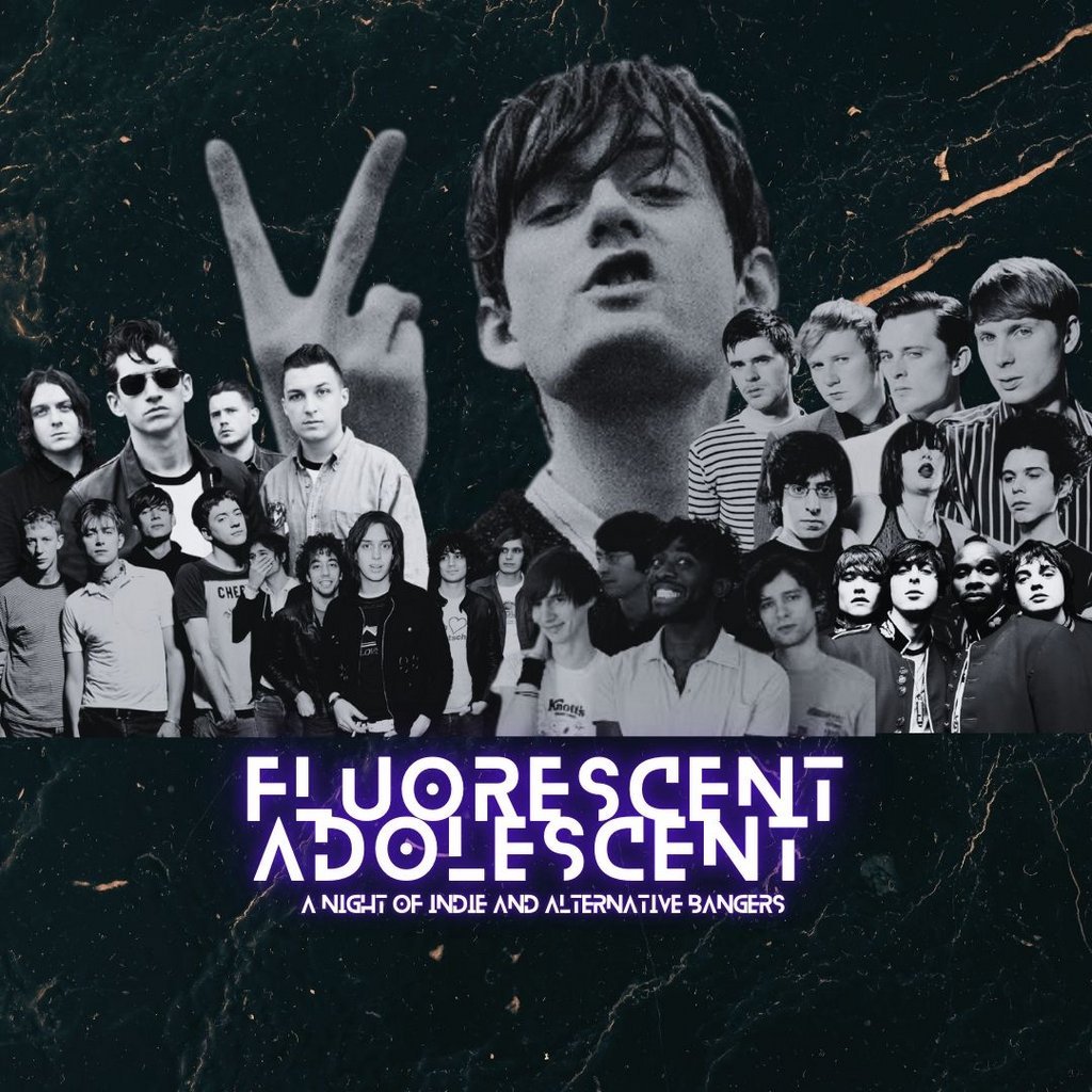 Fluorescent Adolescent INDIE/BRITPOP BANGERS! Image