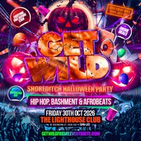 Get Wild Shoreditch Halloween Party - Everyone Free Before 12AM