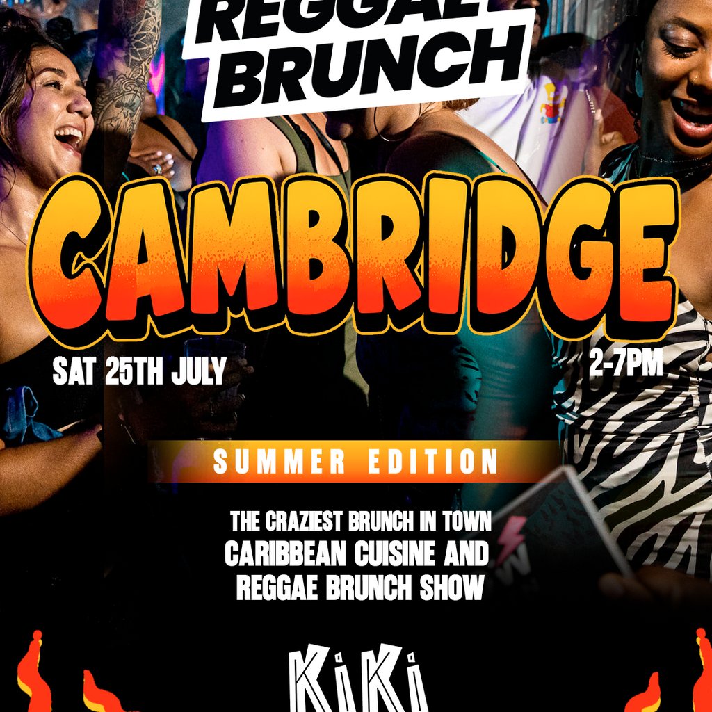 The Reggae Brunch – CAMBRIDGE – Sat 25th July
