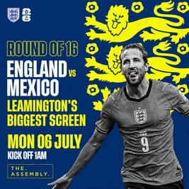 ENGLAND VS MEXICO Free Seated Entry Ticket