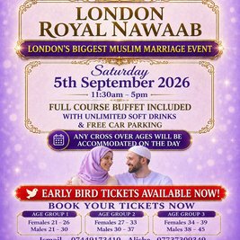Muslim Marriage Events London - 3 Age Groups