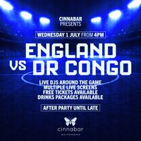 Cinnabar - England VS DR Congo at Cinnabar