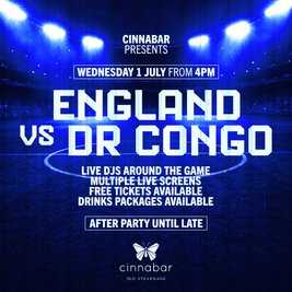 Cinnabar - England VS DR Congo