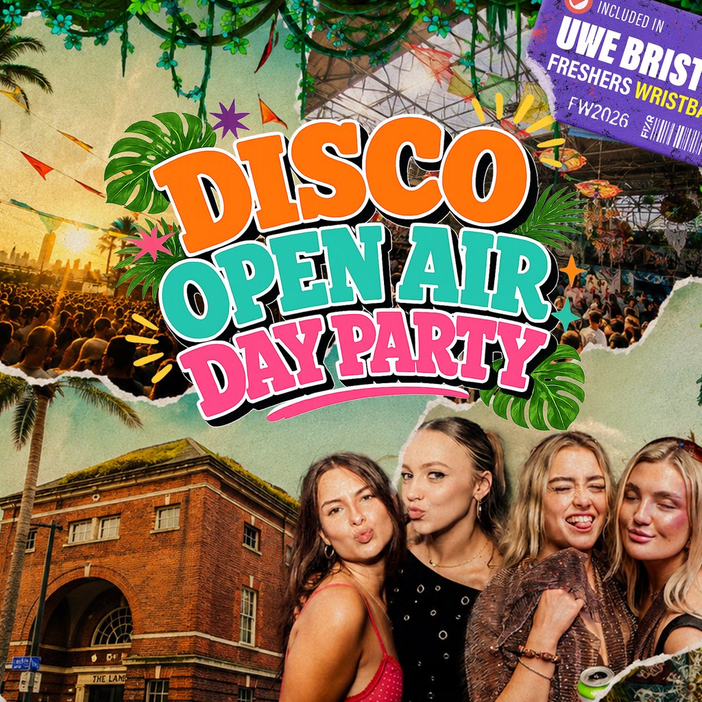 UWE Bristol Official Freshers | Open Air Disco Day Party at The Lanes, Bristol