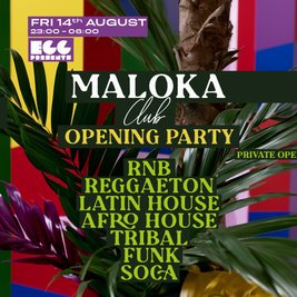 FREE TICKETS & FREE DRINK - Rnb, Reggaeton, Pop - MALOKA CLUB