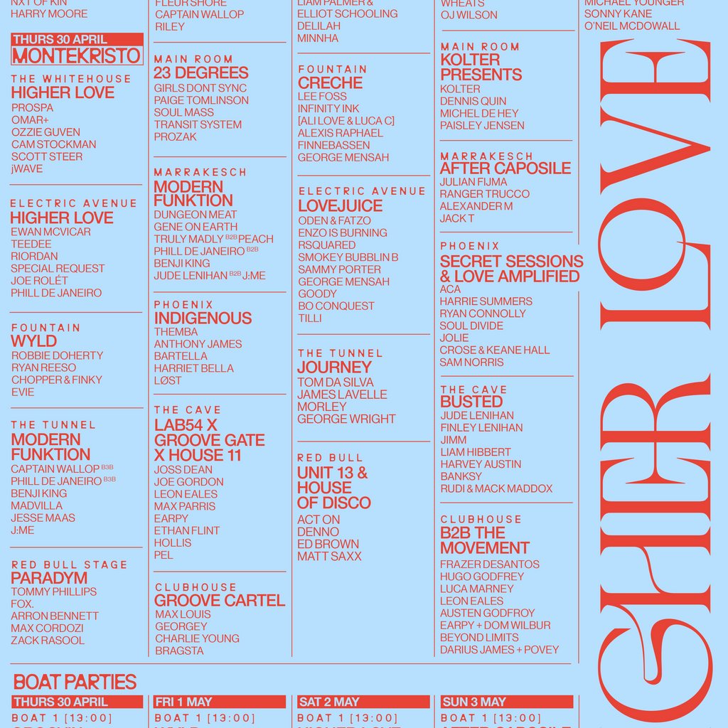 Higher Love Festival - Day Tickets