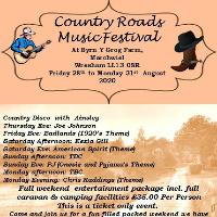 Country Roads Festival at Bryn Y Grog Farm