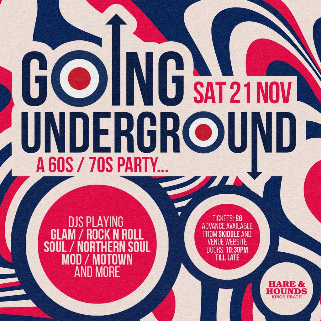 Going Underground - Motown, Mod, Northern Soul & More!