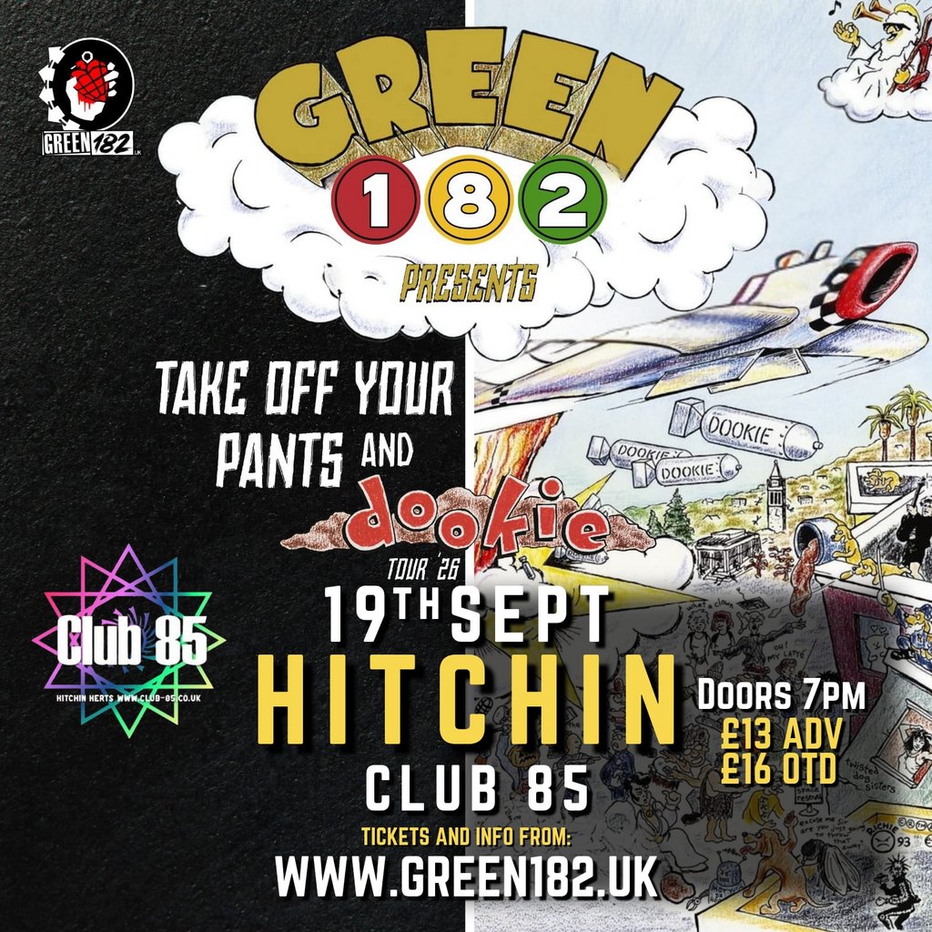 GREEN 182 - Take Off Your Pants & Dookie Tour
