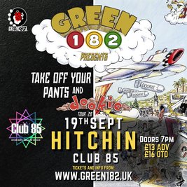 GREEN 182 - Take Off Your Pants & Dookie Tour 2026!