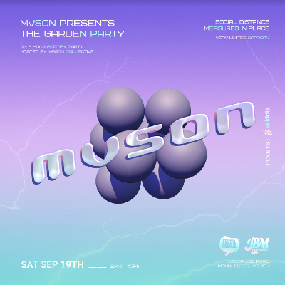 Social Avenue presents the Mvson garden party