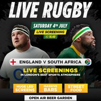 England vs South Africa Rugby Live Screening
