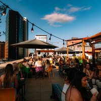Drinks with a View. BAR OPEN! at Jacobs Roof Garden