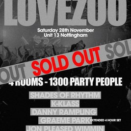 LOVEZOO Final Party 2026 at Unit 13 - Nottingham