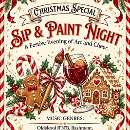 Mr Bigz Christmas Paint & Sip
