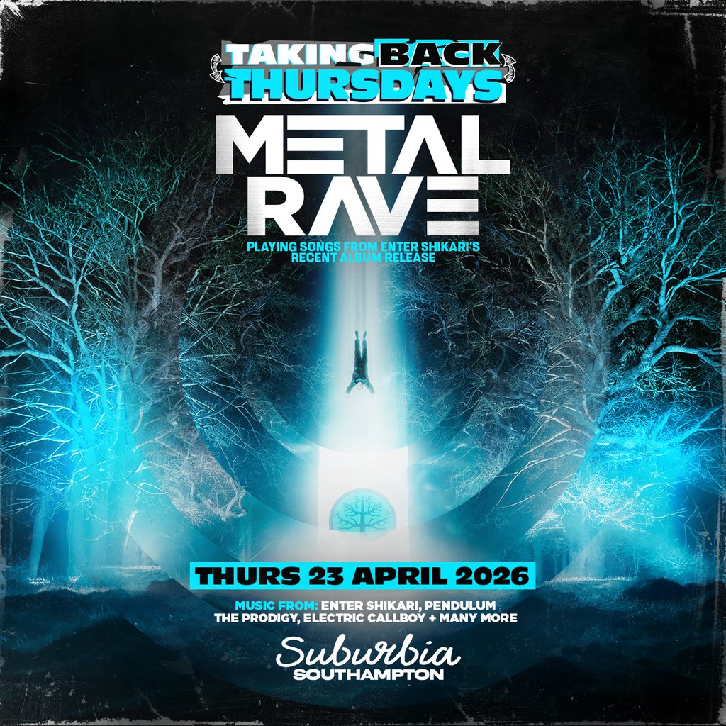 Epget Rave tbt: METAL RAVE | Southampton · 23 Apr 2026 | Rave Essentials