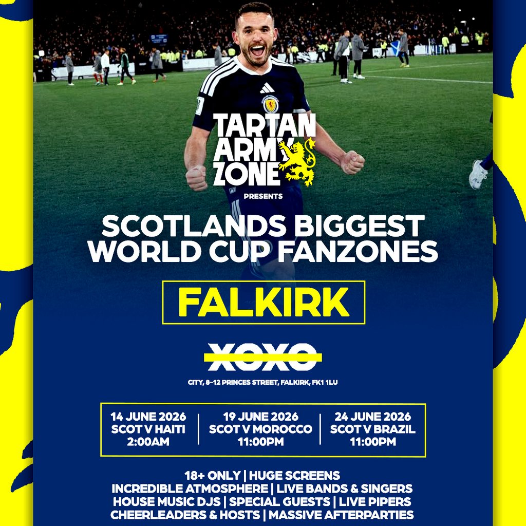 Tartan Army Zone: Scotland Vs Brazil (Falkirk)