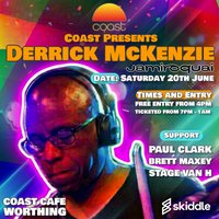 Coast Cafe Presents....... DERRICK MCKENZIE (JAMIROQUAI)
