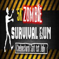 5k Zombie Survival Run - Inflatable Obstacle Course