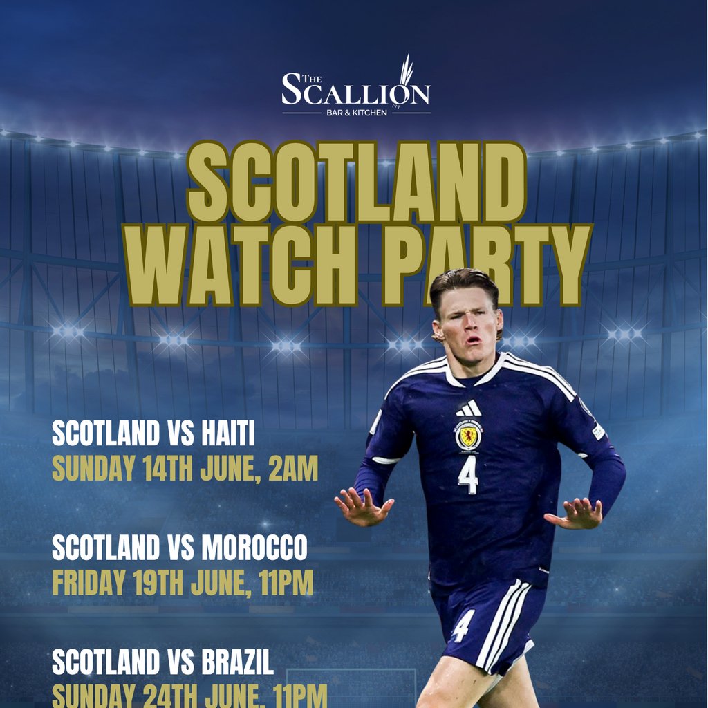 Scotland World Cup Watch Party At The Scallion