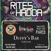 Rites of Hadda, Wokerati Party, Spitting Feathers and The cars t at Duffy's Bar 18 Pocklington Walk Leicester