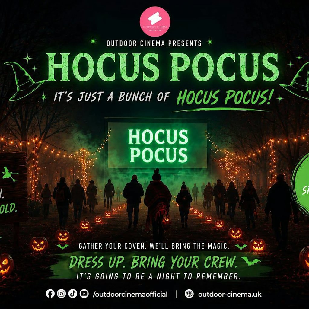 Outdoor Cinema - Hocus Pocus at Delapre Abbey, Northampton