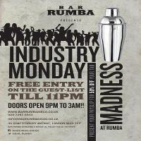 Industry Monday at Bar Rumba