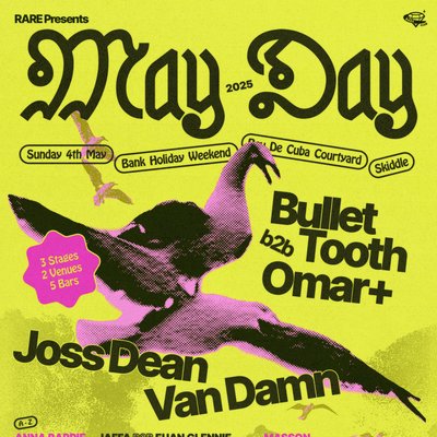 RARE Club // May Day - De Cuba Courtyard (Sold Out)