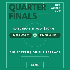 Quarter finals on the terrace