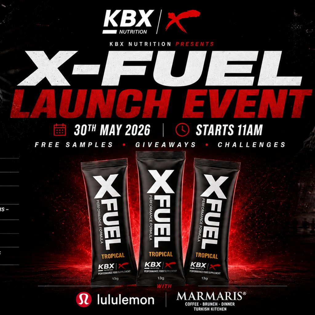 KBX Nutrition X-Fuel Launch Event