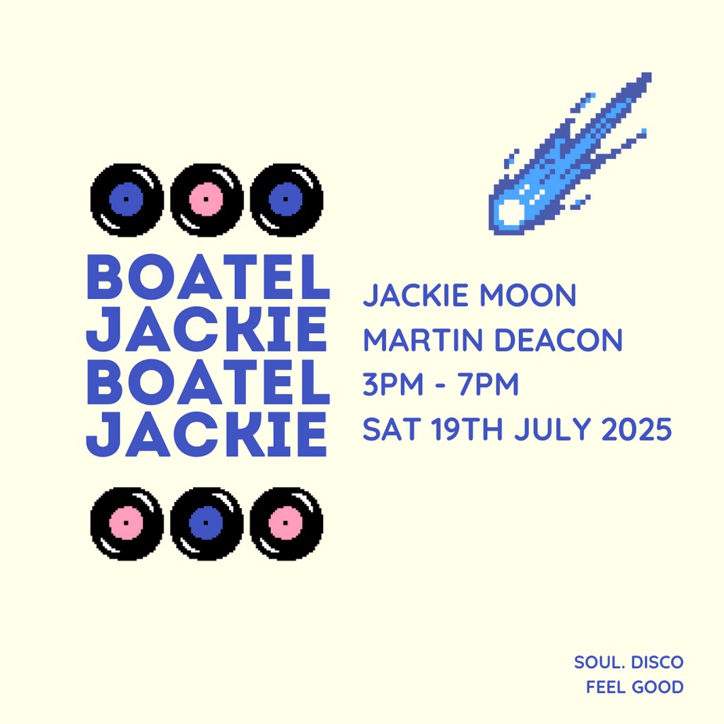 Boatel Jackie w/ Martin Deacon, 19 July | Event in Chorley | AllEvents