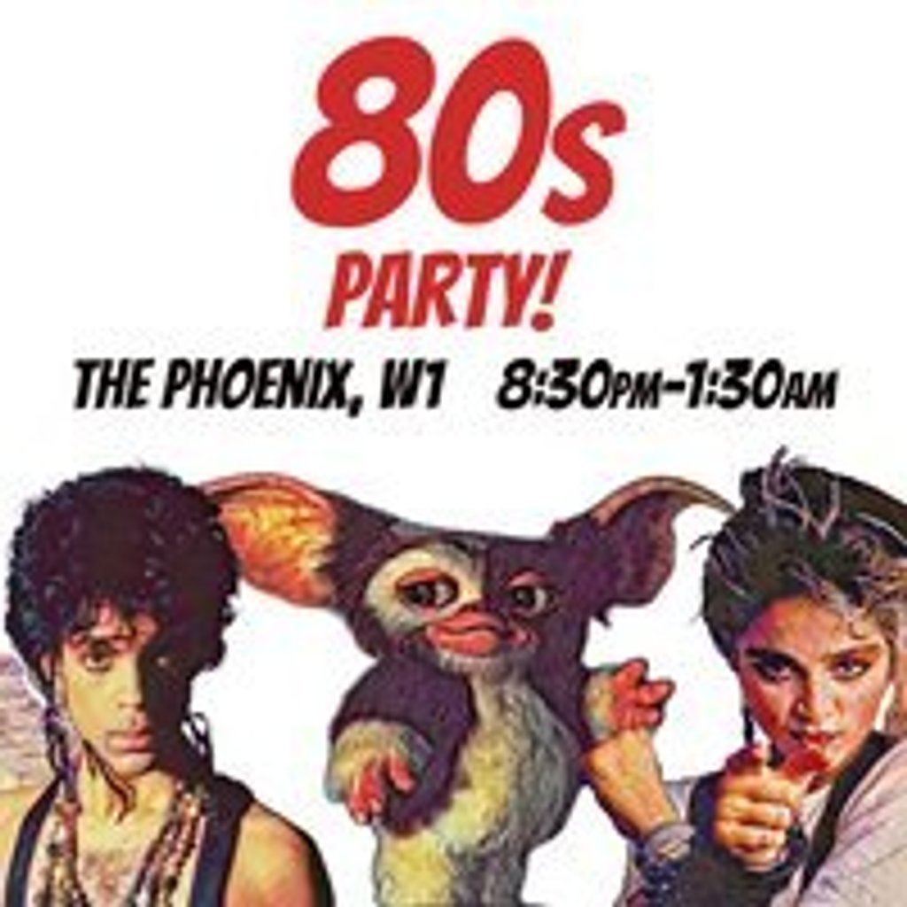 The 80s Party - April 2026 (18+)