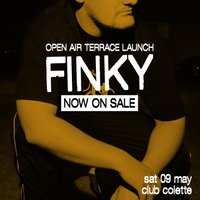 FINKY - Open Air Terrace Launch Party at Club Colette
